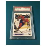 1991 UD John LeClair PSA 8