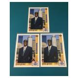 3 Dikembe Mutombo Rookies 3 Dikembe Mutombo Rookies