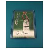 Bruce Bowen Auto Card