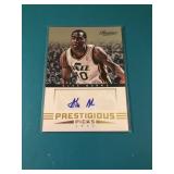Alec Burks Auto Card Alec Burks Auto Card