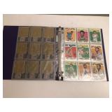 Binder Of 1970s Basketball Cards