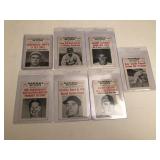 1961 Baseball Scoops Card Lot 1961 Baseball Scoops Card Lot