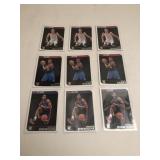 9 Basketball Cards 9 Basketball Cards