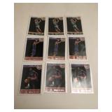 9 Basketball Cards 9 Basketball Cards