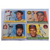4 - Vintage Topps Baseball Cards - 42, 94, 48, 24 4 - Vintage Topps Baseball Cards - 42, 94, 48, 24