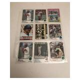 Vintage Baseball Lot Vintage Baseball Lot