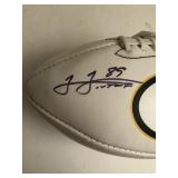 James Jones Autographed Football