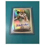 Richard Rodgers Auto Card