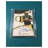Brett Hundley Jersey/Auto Card Brett Hundley Jersey/Auto Card
