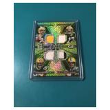 Rodgers, Adams, Montgomery, Hundley Jersey Card Rodgers, Adams, Montgomery, Hundley Jersey Card