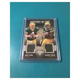 Favre/Adams Jersey Card 62/99 Favre/Adams Jersey Card 62/99