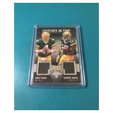 Favre/Adams Jersey Card 62/99