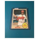 1968 Topps Lou Brock