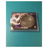 Adrian Peterson Kick off Coin Card