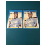 2 Bo Jackson Rookies