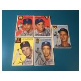 1954 Topps 5 Cards Total