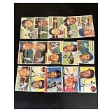 15 X 1956 TOPPS ALL WROTE ON