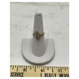 14 Karat Gold Diamond Ring Size 7