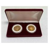 George Washington / George Bush Coin Set