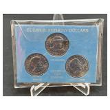 1979 Susan B Anthony Dollar Mint Mark Set