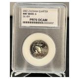 2002S Louisiana Quarter PCC PR 70 DCAM