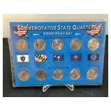 Commemorative State Quarter 2000 Year Set