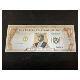 $1 Trump Commemorative Note