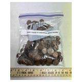 Over 1 Pound  Unsearched Wheat Pennies