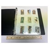 Early 1900s Tobacco  Cards in A Binder