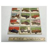 1953 Topps World of Wheels Card Lot