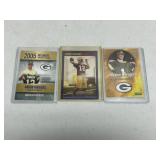 Lot 3 Aaron Rodgers Rookies