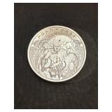 Spartan 2 Oz Silver Round