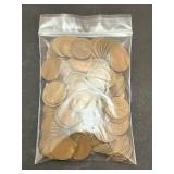 10 Oz of Unsearched Wheat Pennies