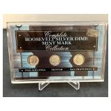 Complete Roosevelt Silver Dime Mint Mark Collectio