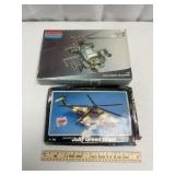 Lot 2 Helicopter Model Kits