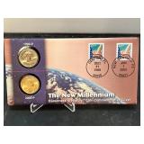 The New Millennium Coin Commemorative Cover