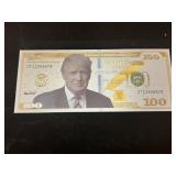 $100 Trump Commemorative Note