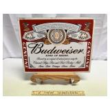 Budweiser Metal Beer Sign