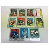 Vintage Football Star Card Lot