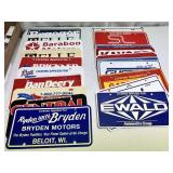 Dealers License Plate Lot