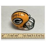 Hardy Nickerson Signed Green Bay Packers Mini Helm