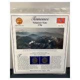 Tennessee Quarter & Stamp Collection