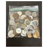 Over 1 Pound of Foreign Coins