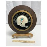 1960s Miami Dolphins Helmet 3-D Plaque