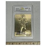 Tom Brady Score Rookie Card Graded 10