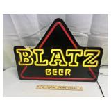 Blatz Light Up Beer Sign