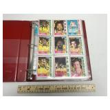 Binder Of  1973 Basketball Cards