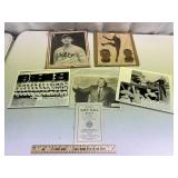 Vintage Baseball Paper Items