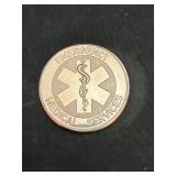 Emergency Medical Services 1 Oz Copper Round