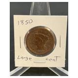 1850 Large Cent